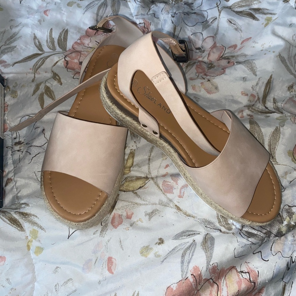 Nude sandals